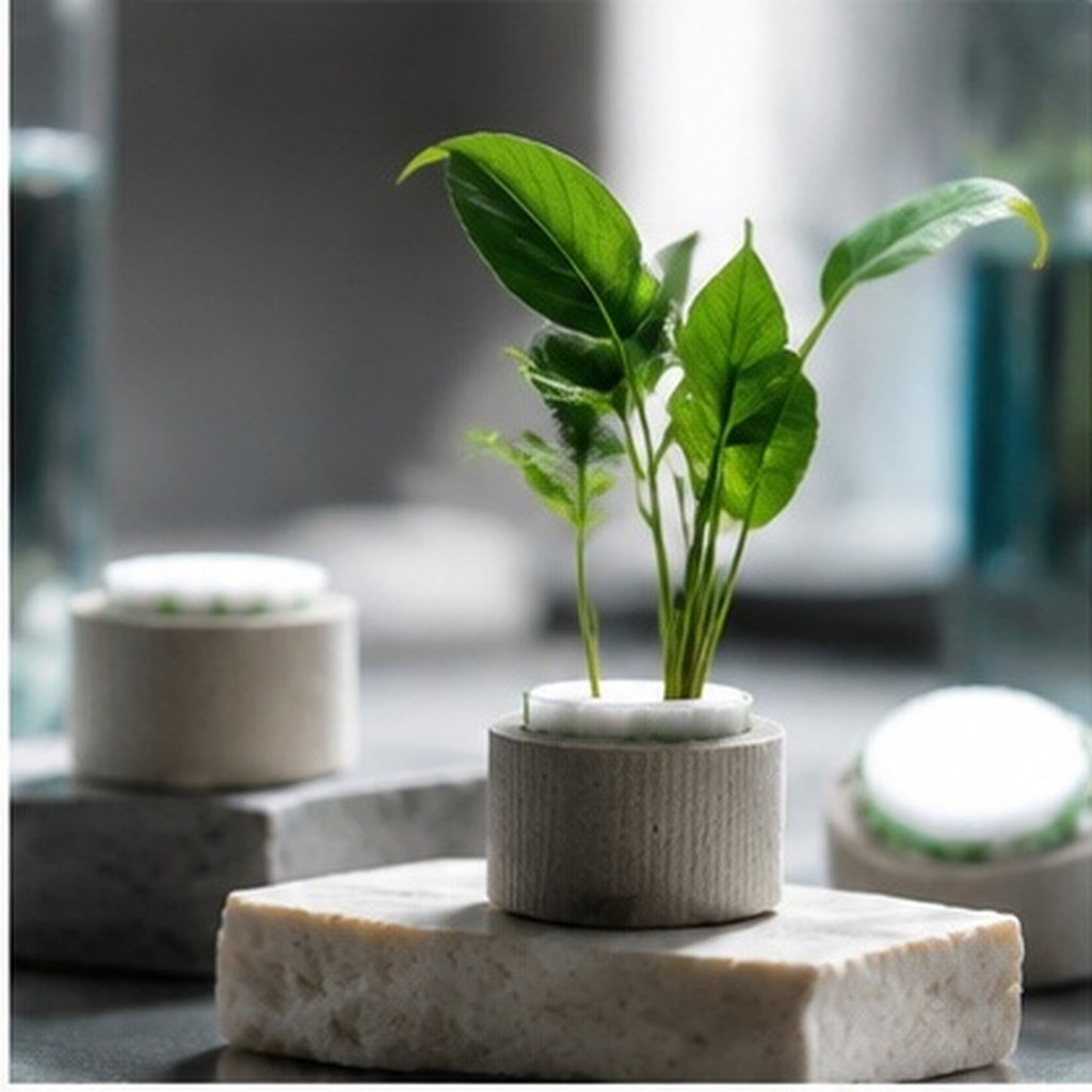 Aquarium Plant Holder - 9 Buah Set Penyangga Tanaman Akuatik