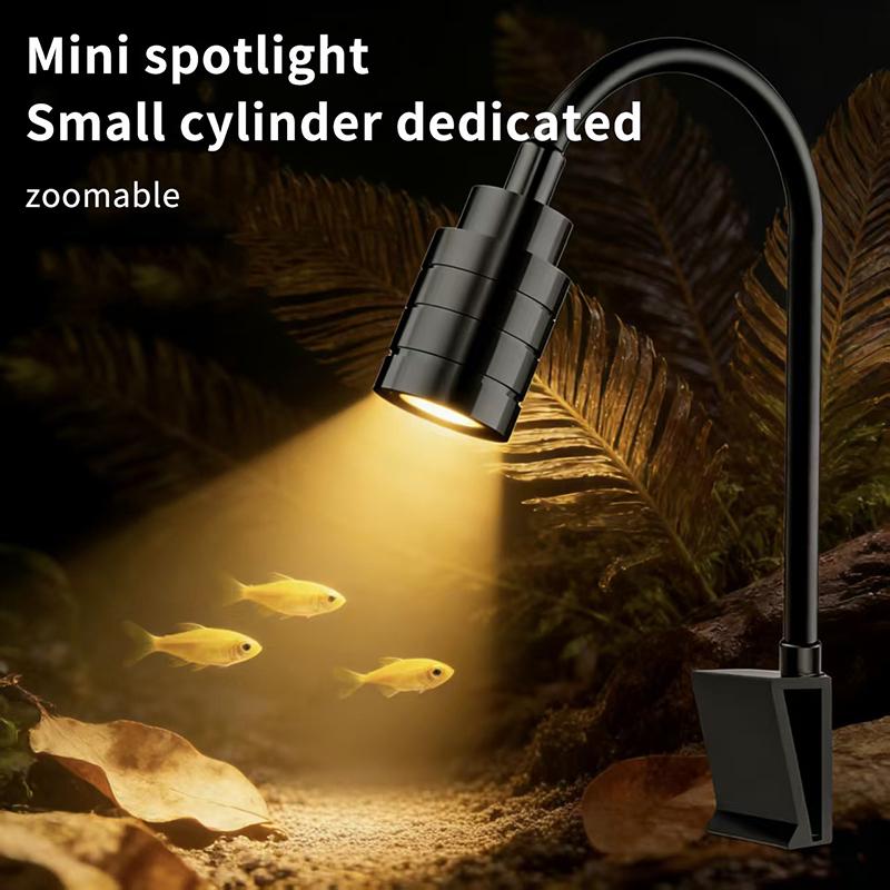 Aquarium Plant Light - Lampu Sorot Akuarium Amerika Selatan 3W,