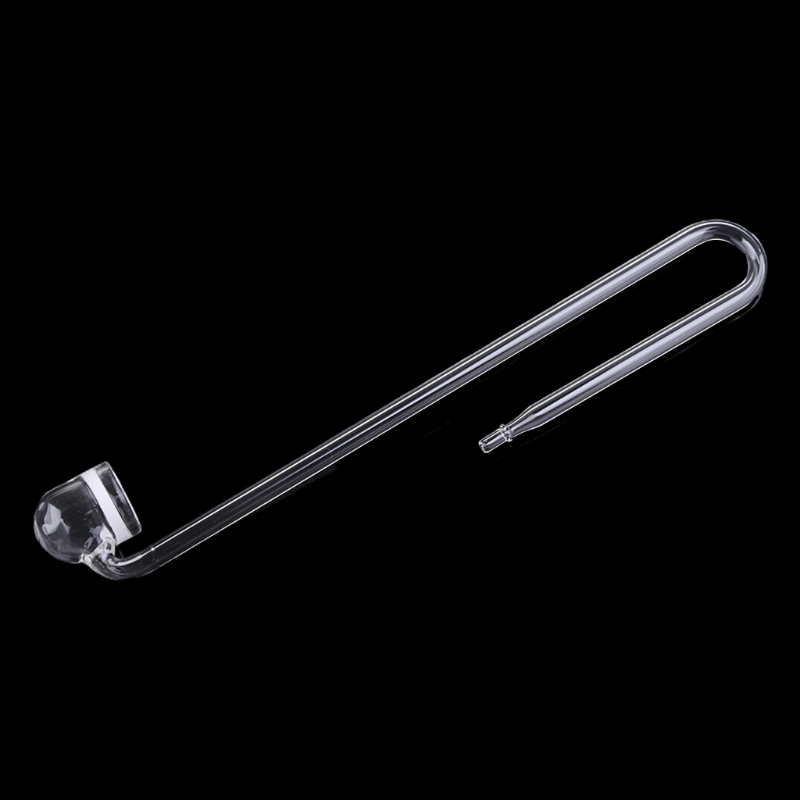 Aquarium Liquid Carbon - Kaca CO2 Diffuser Transparan Penyemprot U-bentuk