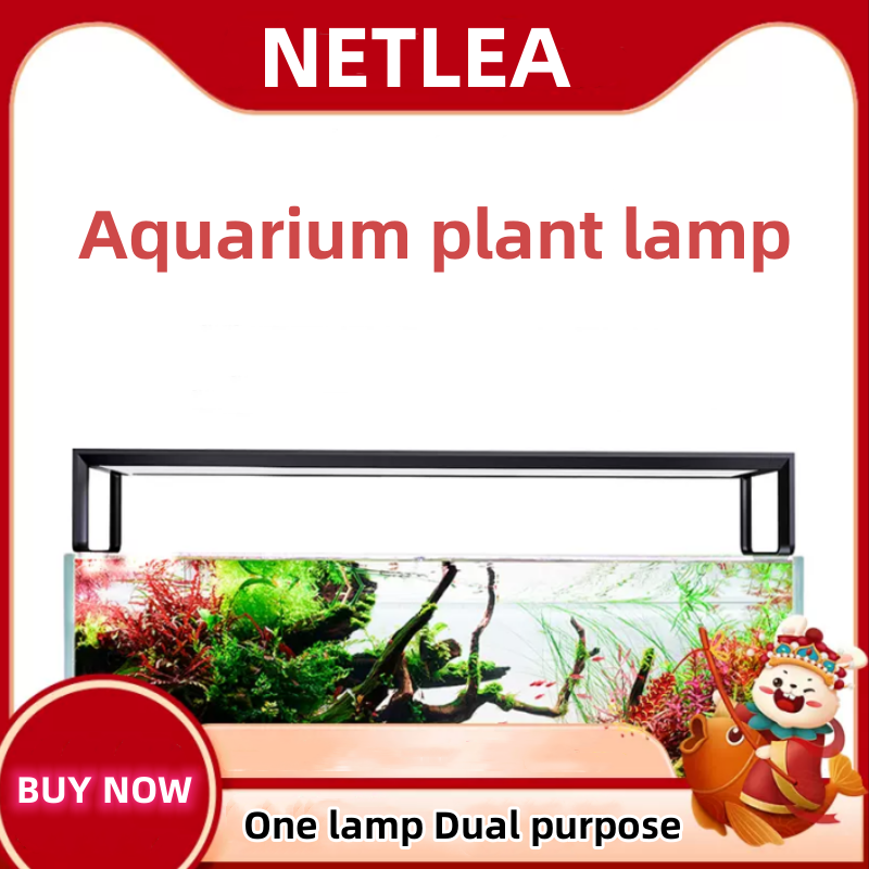 Aquarium Plant Light - Lampu LED Akuarium Spektrum Penuh NETLEA