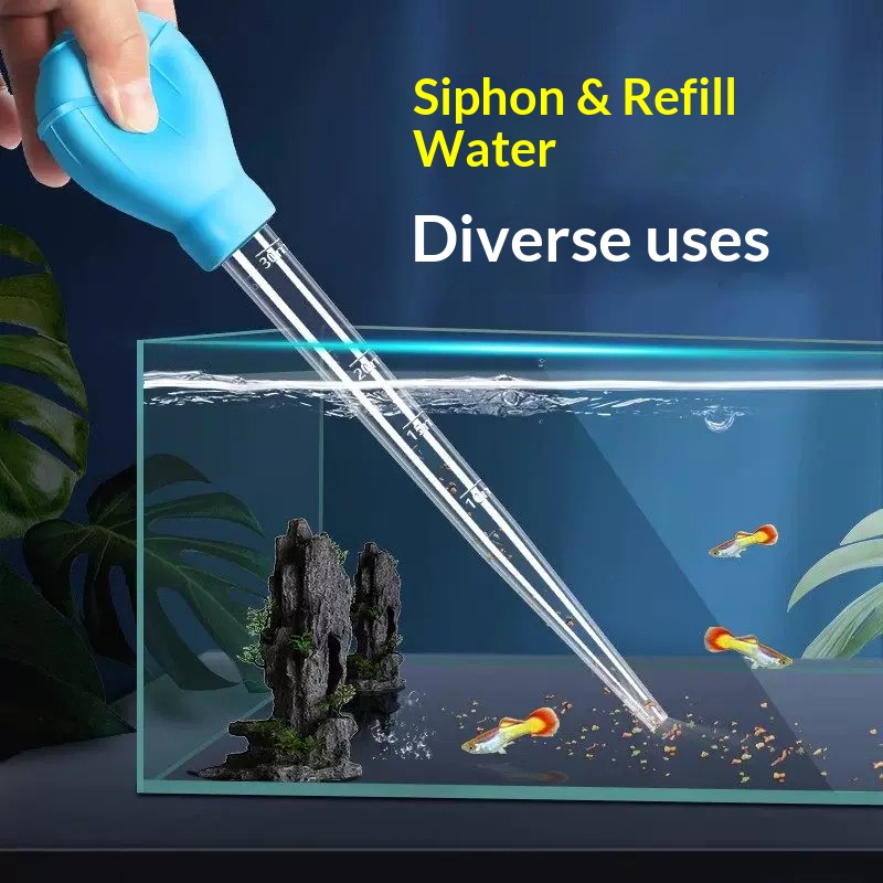 Planted Aquarium Cleaning - 1/2 buah Alat Pengganti Air Akuarium,