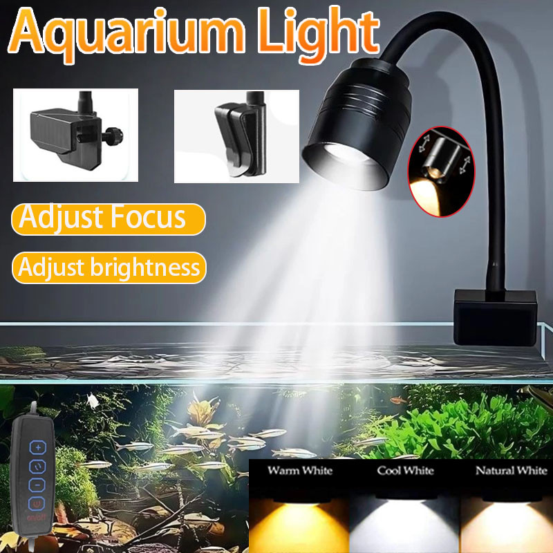 Aquarium Plant Light - Lampu Akuarium USB, Lampu untuk Pertumbuhan