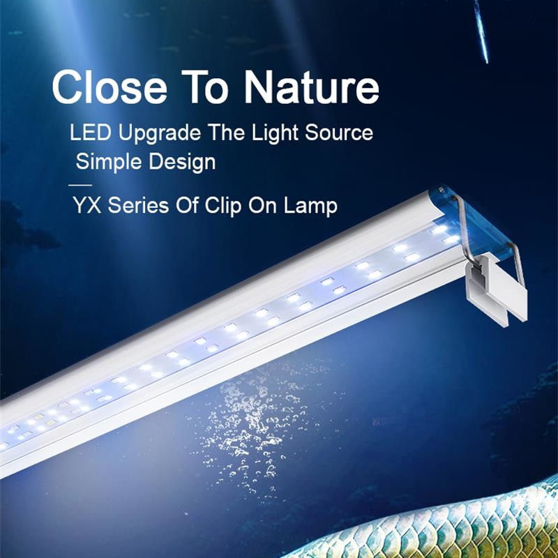 Aquarium Plant Light - Lampu tanaman air LED Super tipis,