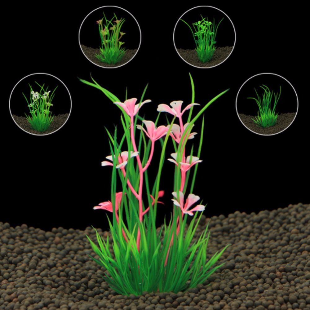 Ornamen Air Tanaman Buatan Baw - Aquarium Moss ulasan dan harga