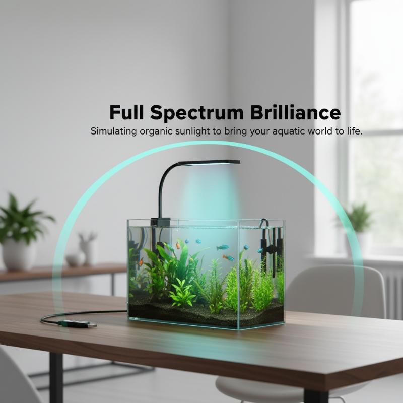 Lampu Klip Akuarium USB dengan - Aquarium Plant Light ulasan dan harga