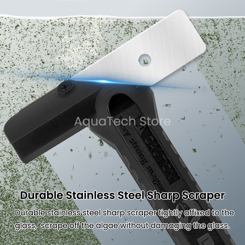 Akuarium magnetik tangki ikan  - Planted Aquarium Cleaning ulasan dan harga