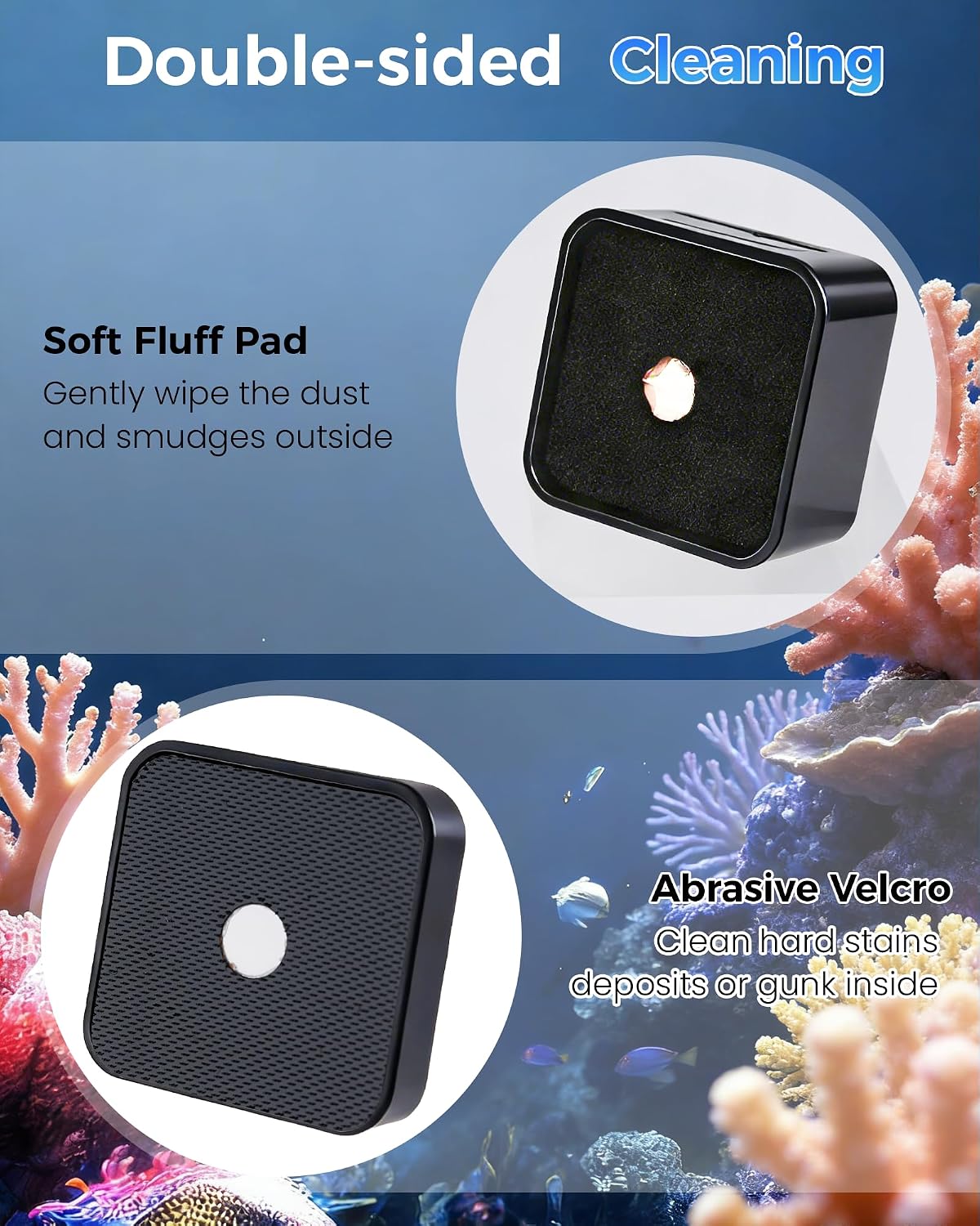 Pembersih Akuarium Magnetik de - Planted Aquarium Cleaning ulasan dan harga