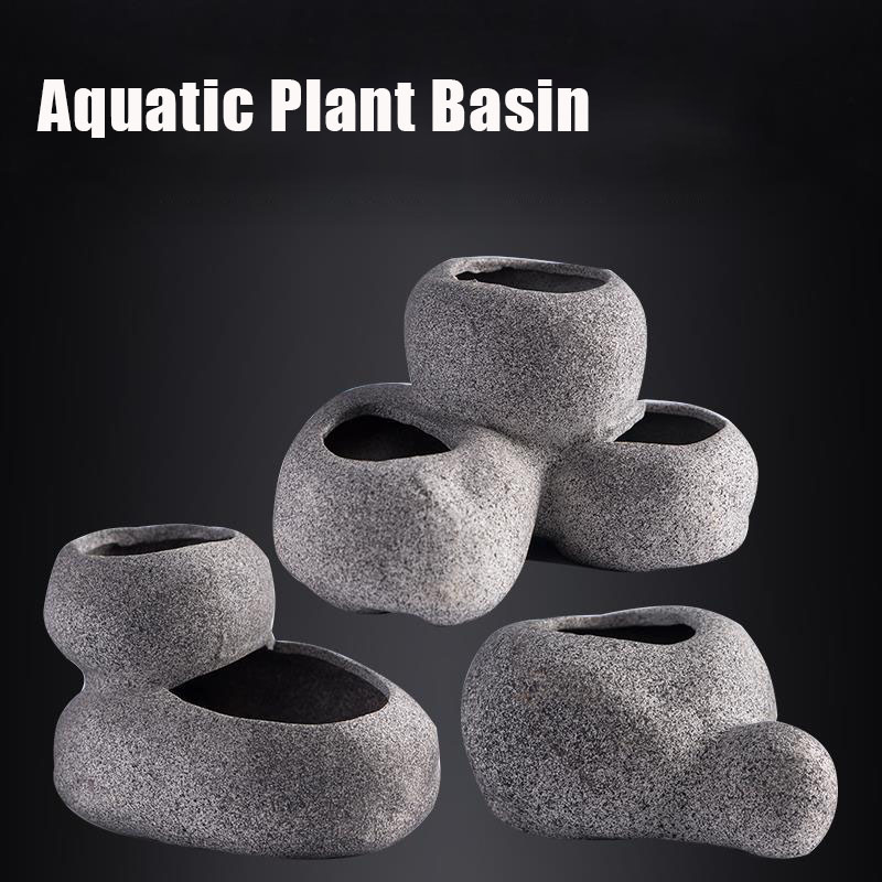 Pot tanaman air akuarium dekor - Aquarium Moss ulasan dan harga