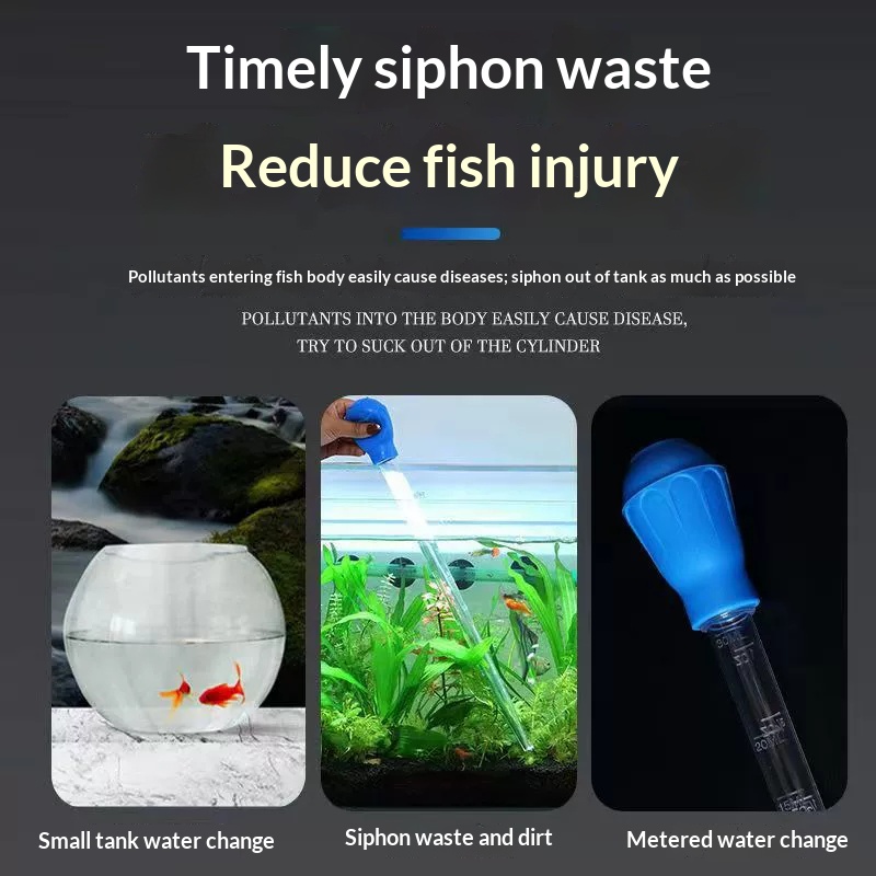 1/2 buah Alat Pengganti Air Ak - Planted Aquarium Cleaning ulasan dan harga