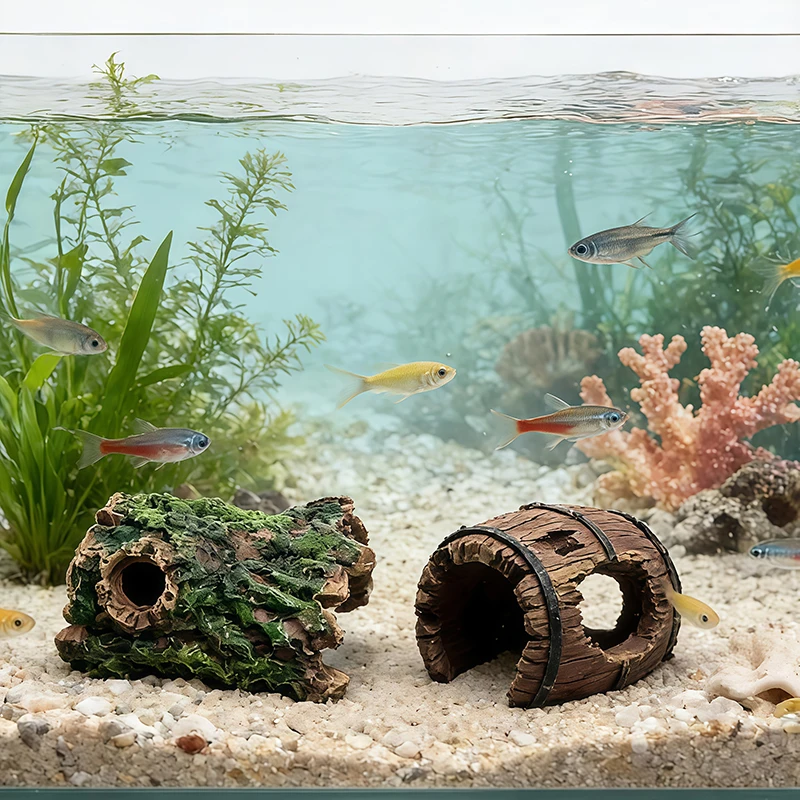 3 Buah Ornamen Dekorasi Resin  - Aquarium Plant Substrate ulasan dan harga