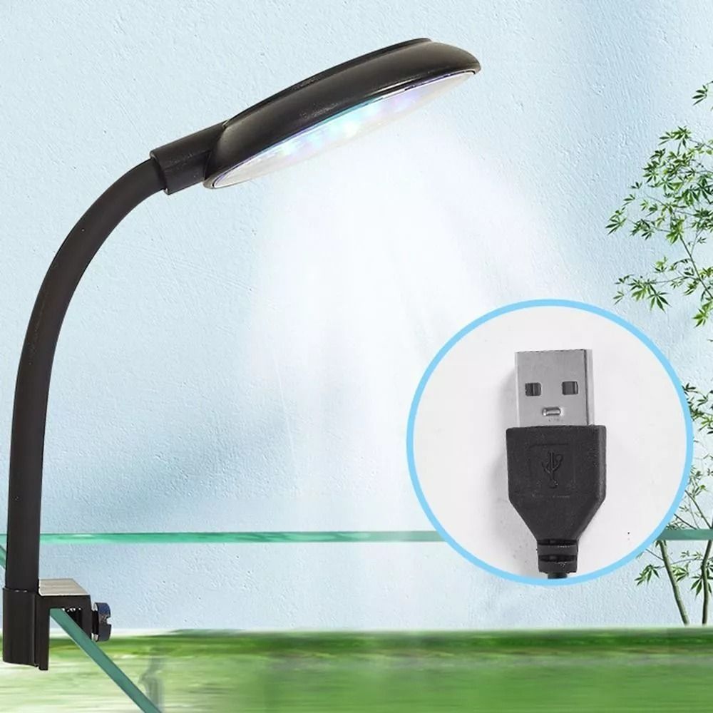 Lampu klip tangki ikan Mini, l - Aquarium Plants Live ulasan dan harga