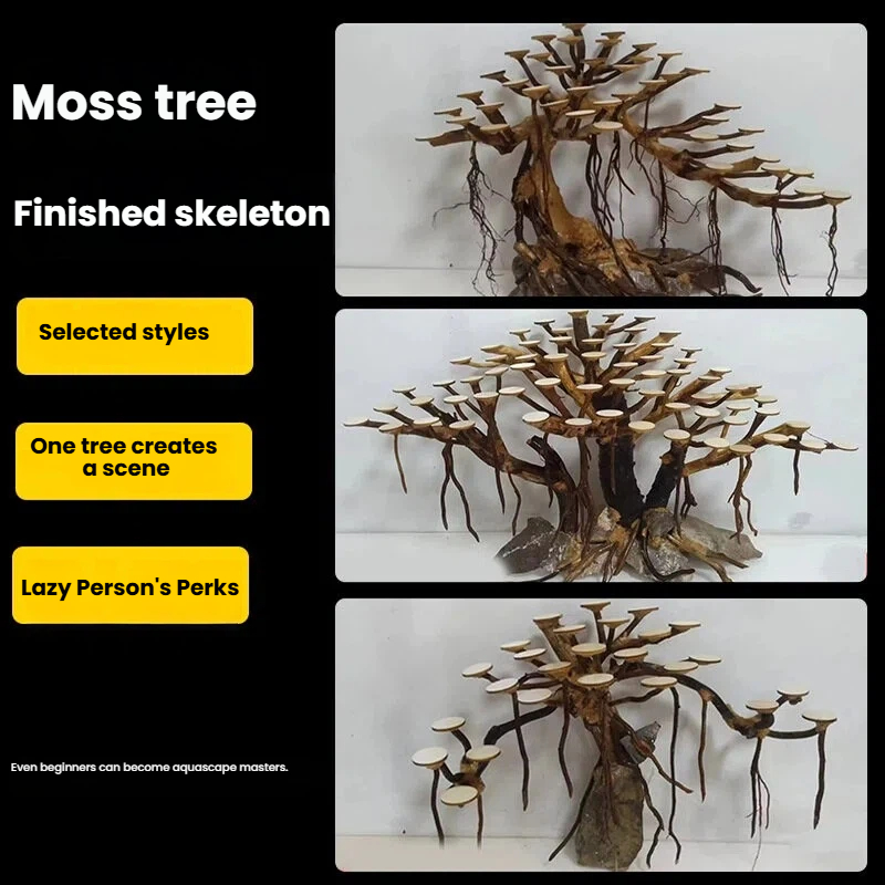 Dekorasi akuarium, hiasan poho - Aquarium Driftwood ulasan dan harga