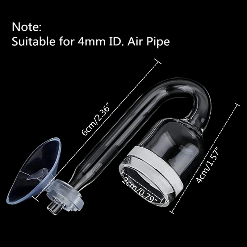 4 buah Set CO2 DIY Diffuser, u - Live Plant Aquarium ulasan dan harga